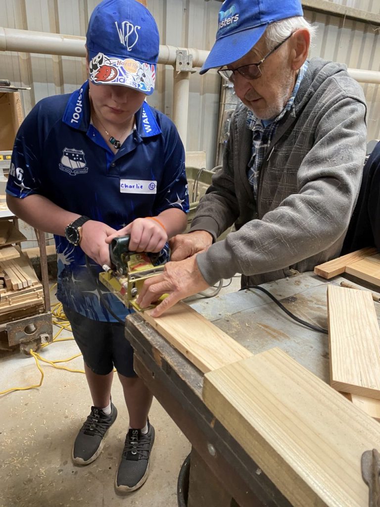 Intergenerational Program between Warradale Men's Shed and Warragamba Public School